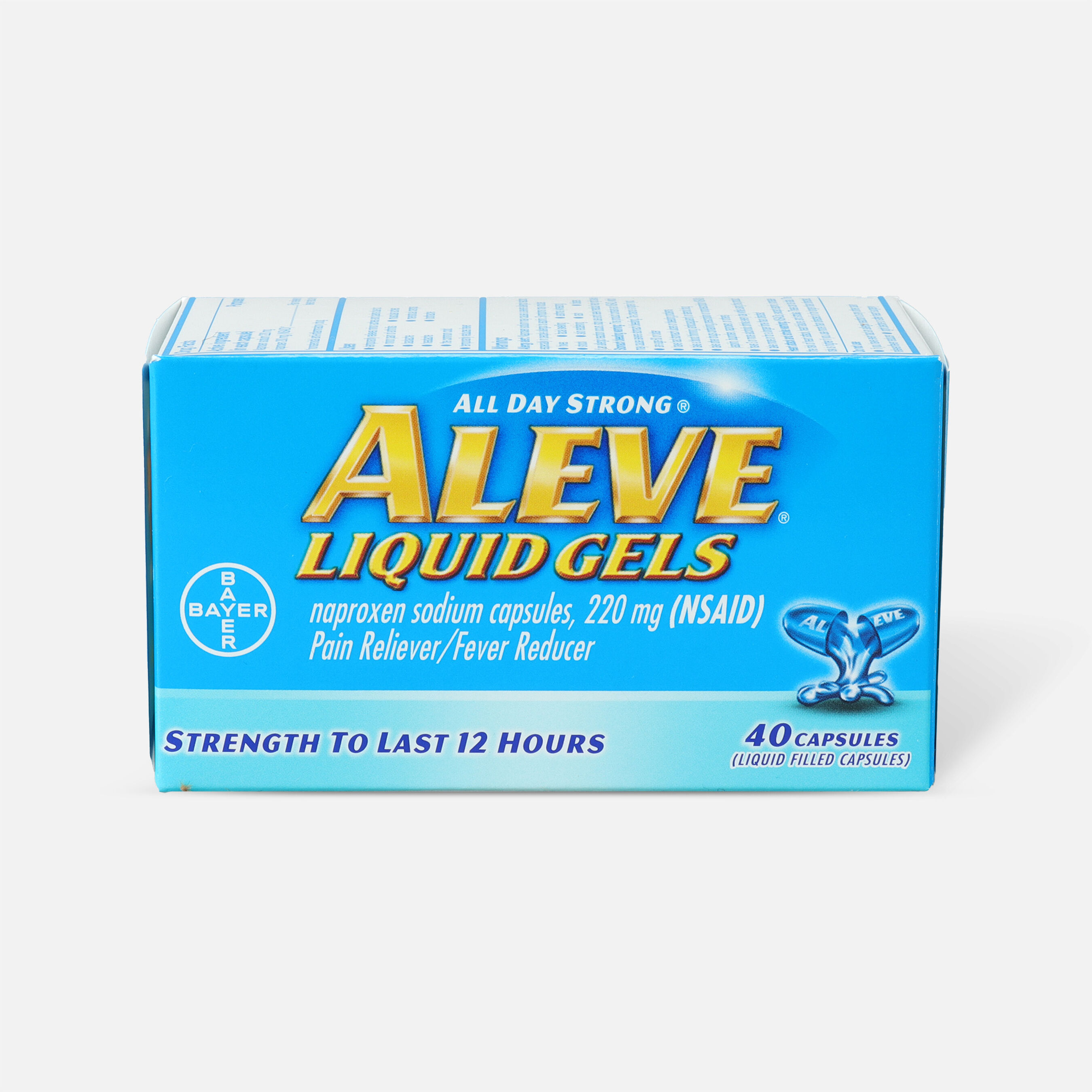 Aleve Liquid Gels Pain Reliever/Fever Reducer