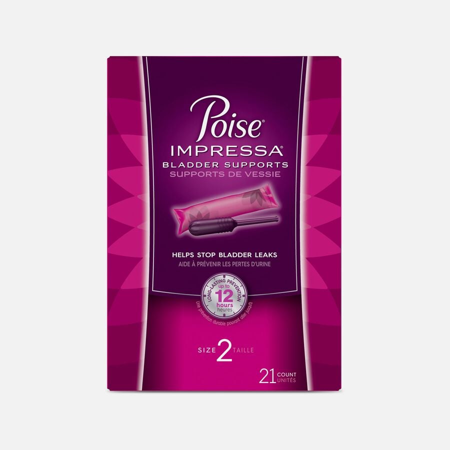 Poise Impressa Incontinence Bladder Support for Women, Bladder Control, 21 ct., , large image number 0