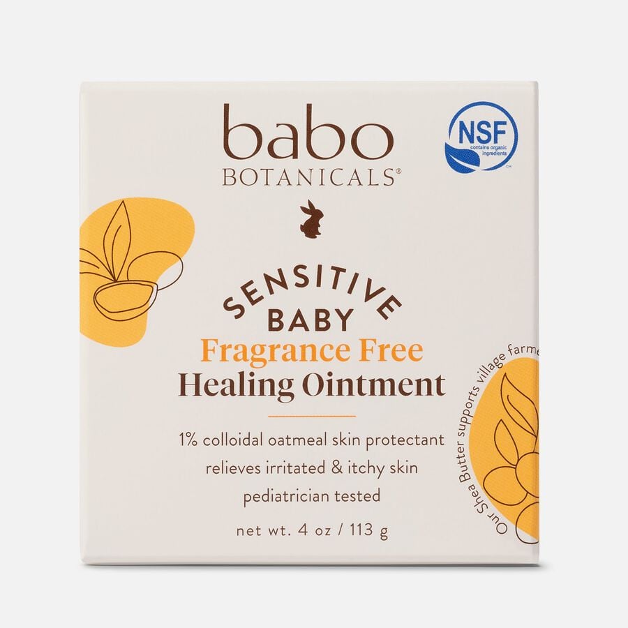 Babo Botanicals Sensitive Baby All Natural Healing Ointment, 4 oz., , large image number 1
