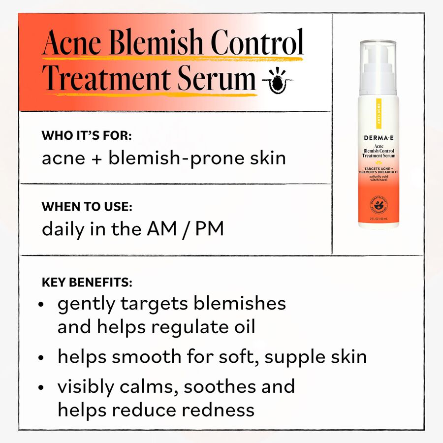 Derma E Acne Blemish Control Treatment Serum, 2 fl. oz., , large image number 2