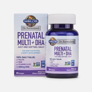 Dr. Formulated Prenatal Multi + DHA Softgels, 30 ct.