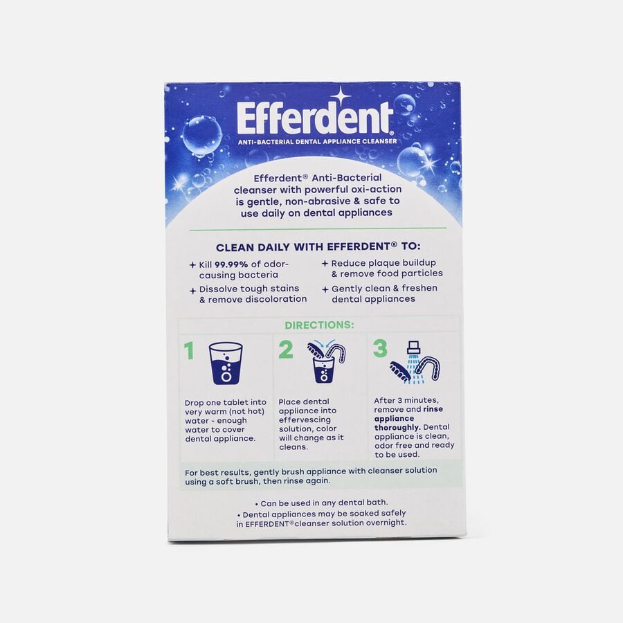 Efferdent Plus Mint, 126 ct., , large image number 1