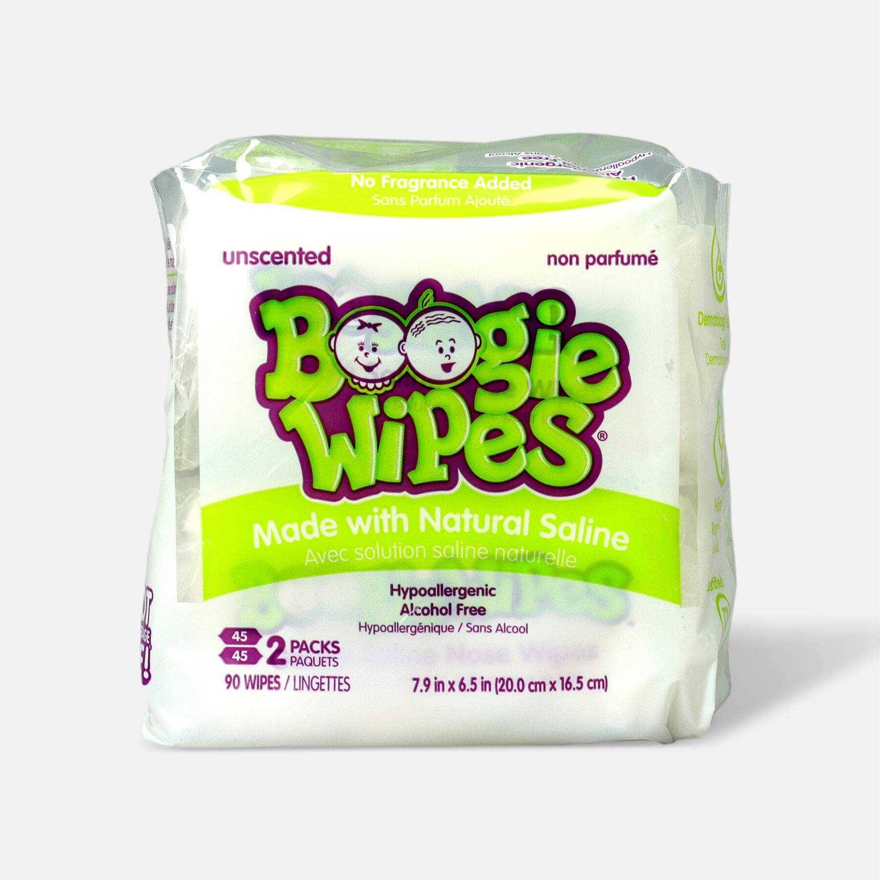 Boogie Wipes Saline Nose Wipes