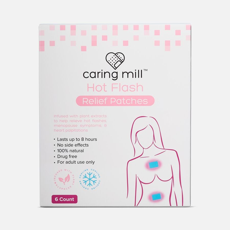 Caring Mill&trade; Hot Flash Relief Patch, 6 ct., , large image number 0