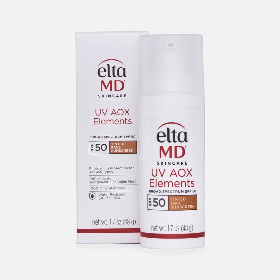 EltaMD UV AOX Elements Broad-Spectrum Tinted Mineral Face Sunscreen, SPF 50, 1.7 oz., , large image number 0