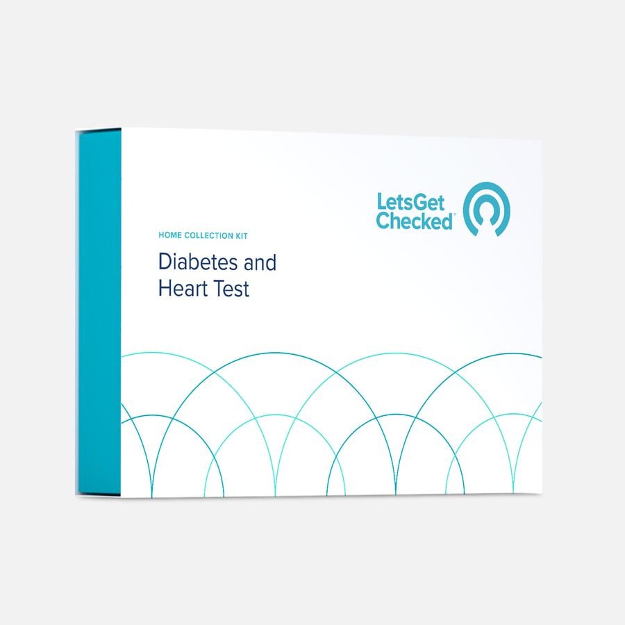Diabetes & Heart Test by LetsGetChecked | Monitor Cholesterol Levels & Screen for Diabetes and Prediabetes | Including Lipoprotein(a), , large image number 0
