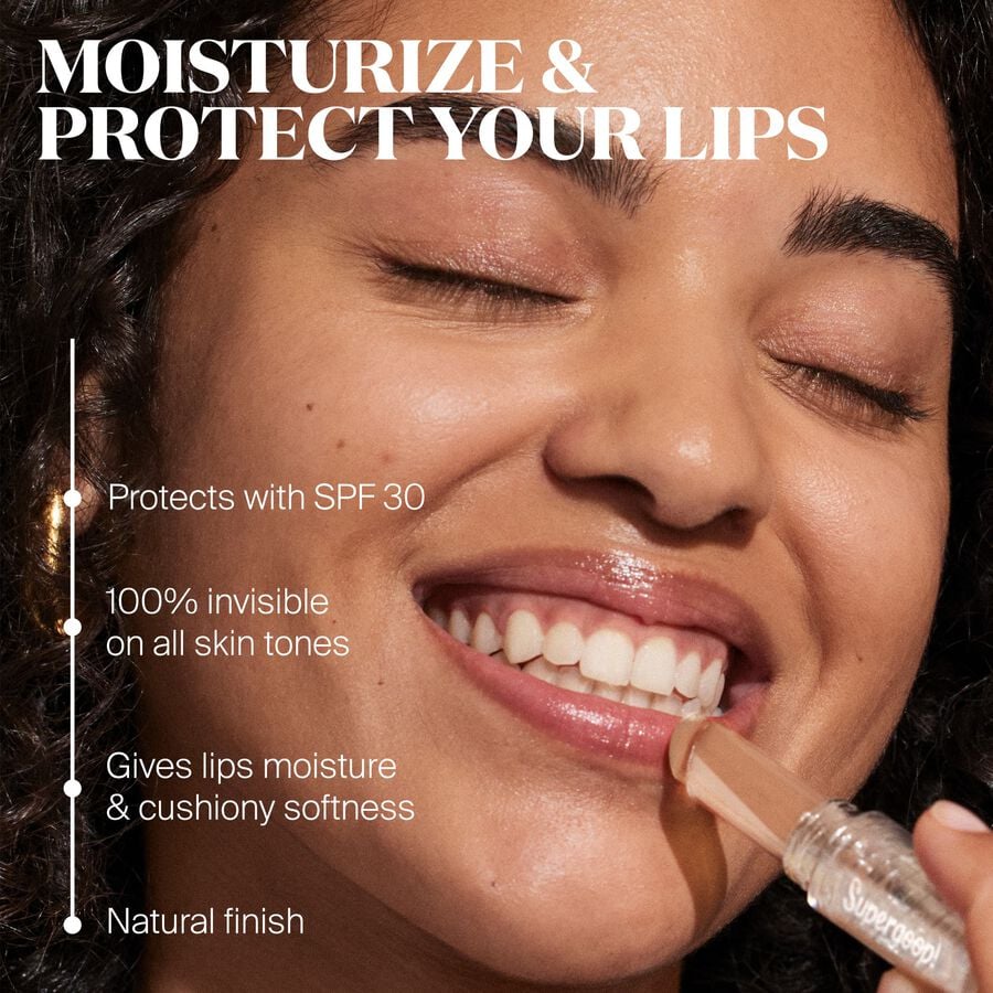 Supergoop! Unseen Sunscreen Lip Protector, SPF 30, 0.12 oz., , large image number 2