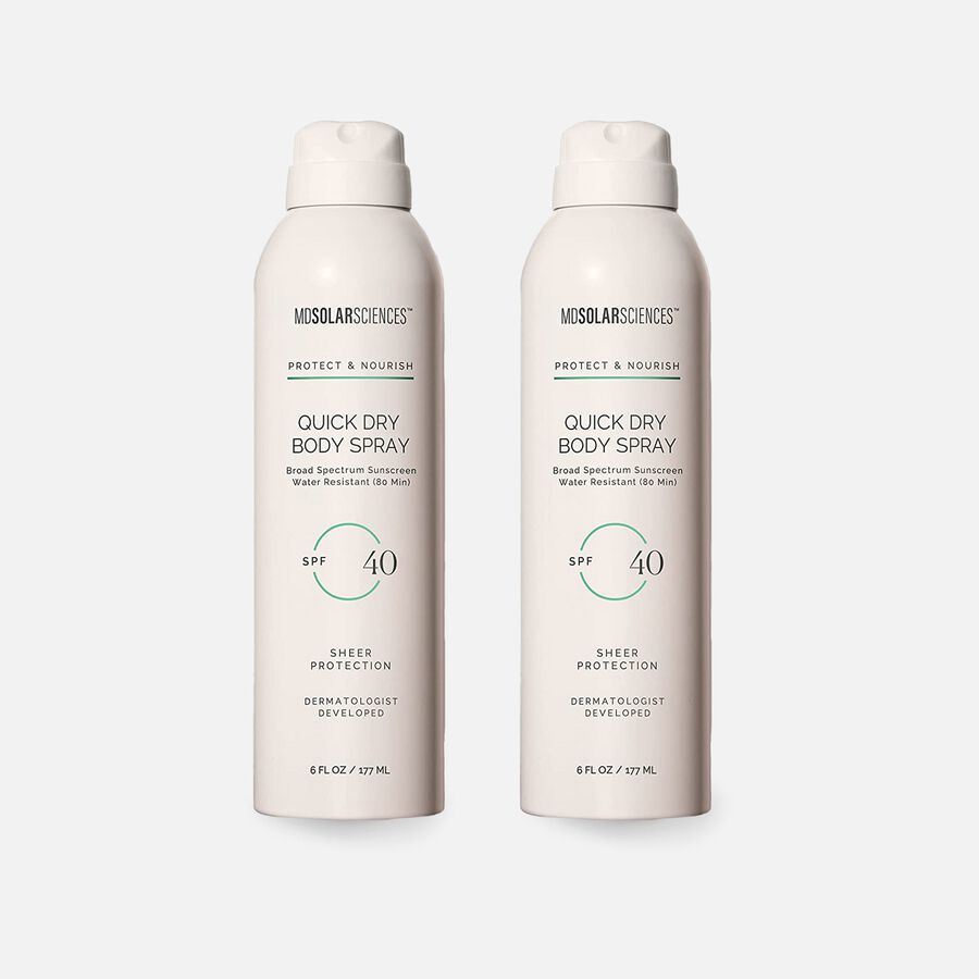 MDSolarSciences Quick Dry Body Spray SPF 40 Duo Pack, , large image number 0
