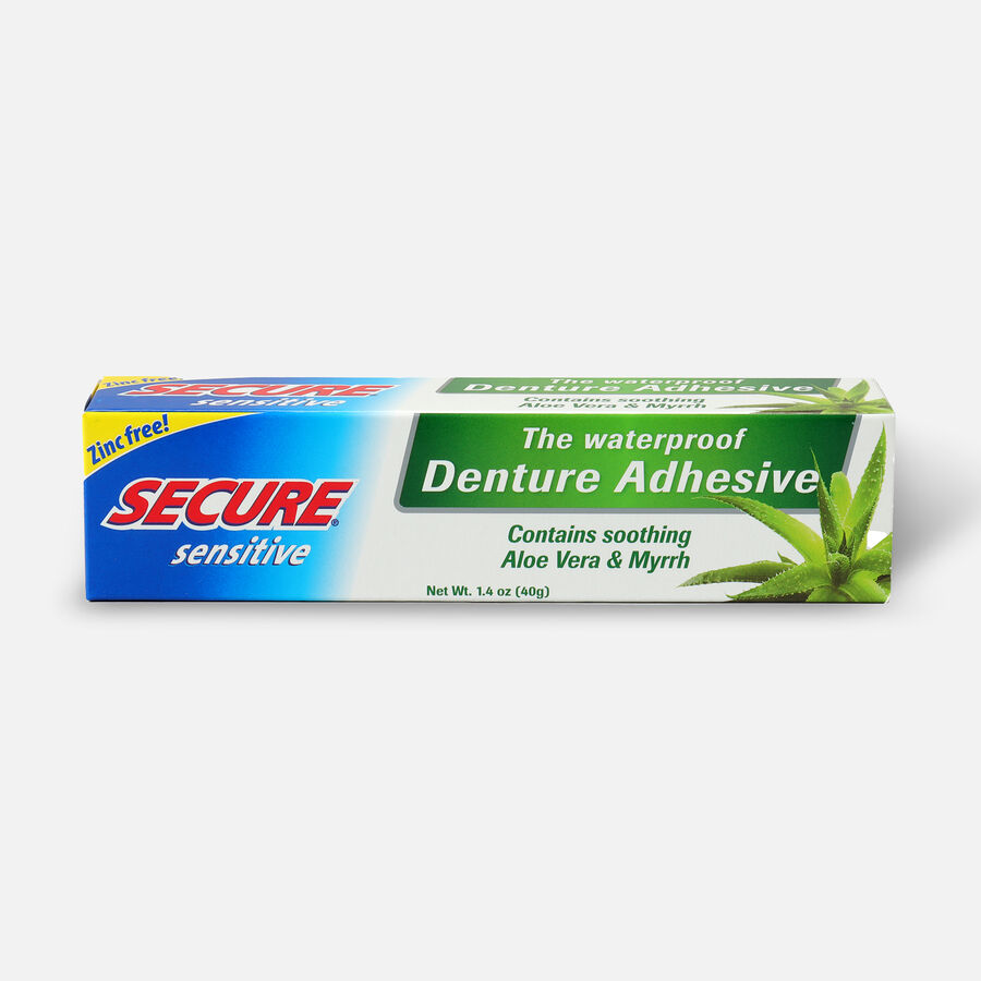 SECURE Denture Adhesive Sensitive 1.4 oz., , large image number 0