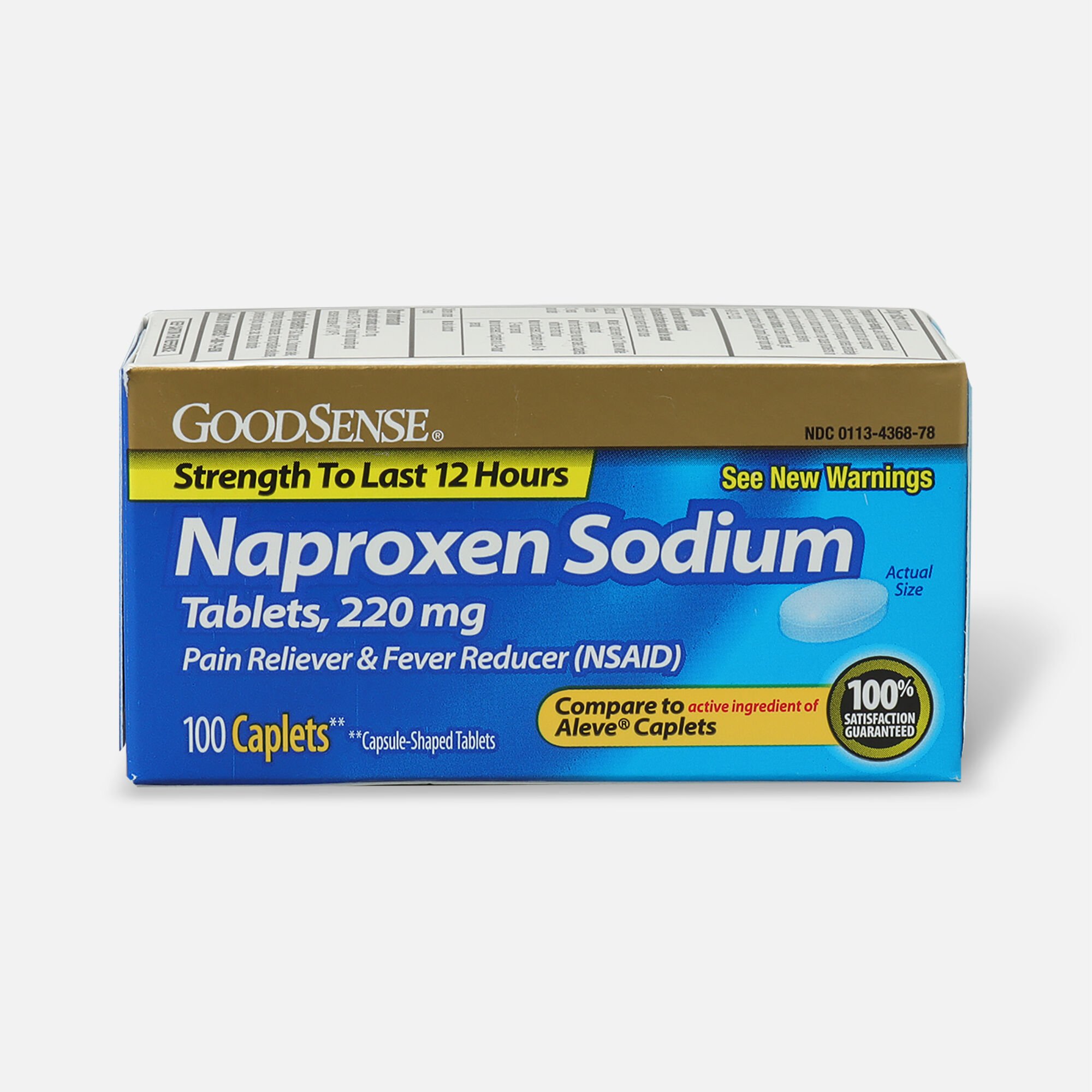 GoodSense® Naproxen Sodium Caplets 220 Mg