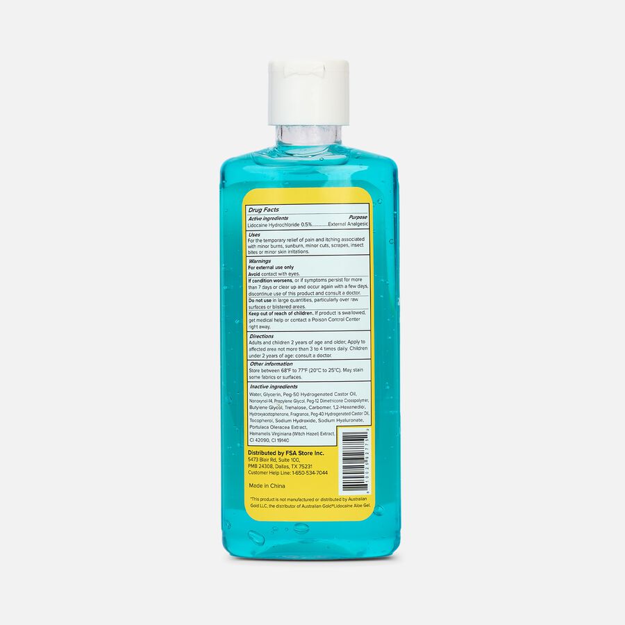 Caring Mill&trade; Aftersun Cooling Gel With Lidocaine Aloe Vera Value, 6.76 fl oz., , large image number 1