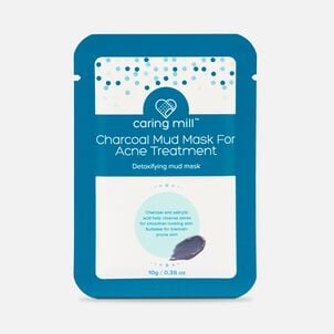 Caring Mill&trade; Charcoal Mud Mask for Acne Treatment, 5 pack
