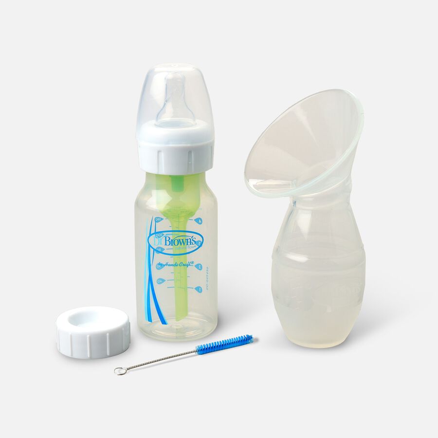 Dr. Brown’s™ Silicone One-Piece Breast Pump with Travel Bag, , large image number 0