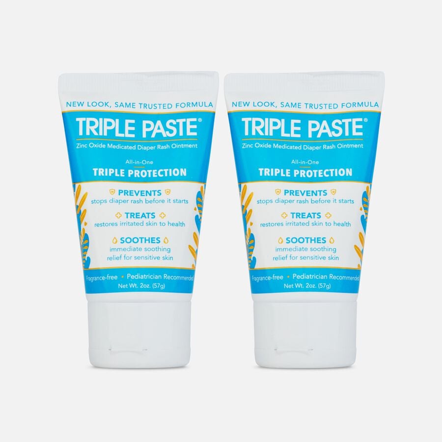 Triple Paste Diaper Rash Ointment, 2 oz.  (2-Pack), , large image number 0