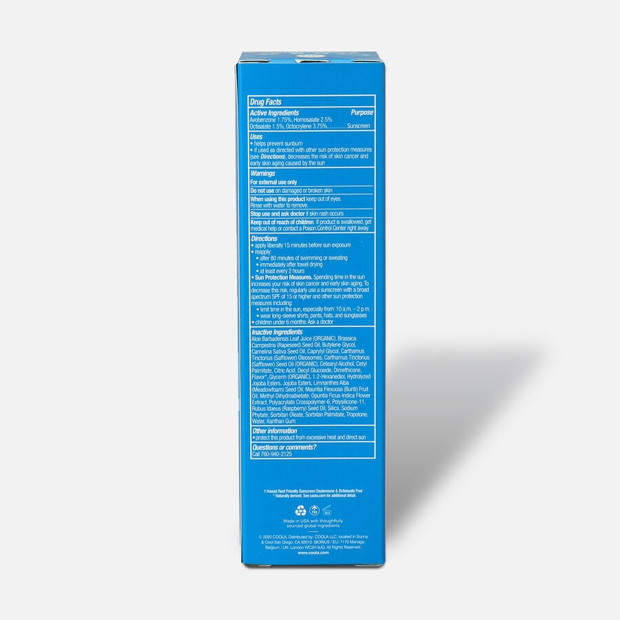 COOLA Classic Body Organic Sunscreen Lotion SPF 30 Pina Colada, 5 oz., , large image number 2