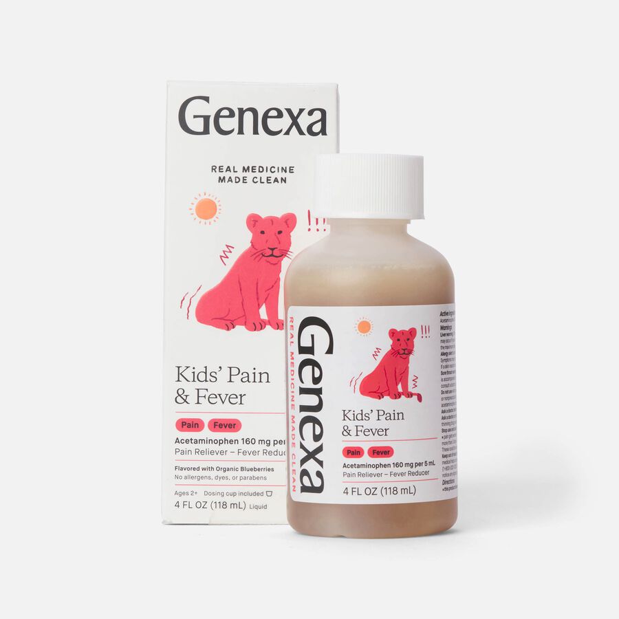 Genexa Kid's Pain & Fever Acetaminophen Oral Suspension, 4 oz., , large image number 0