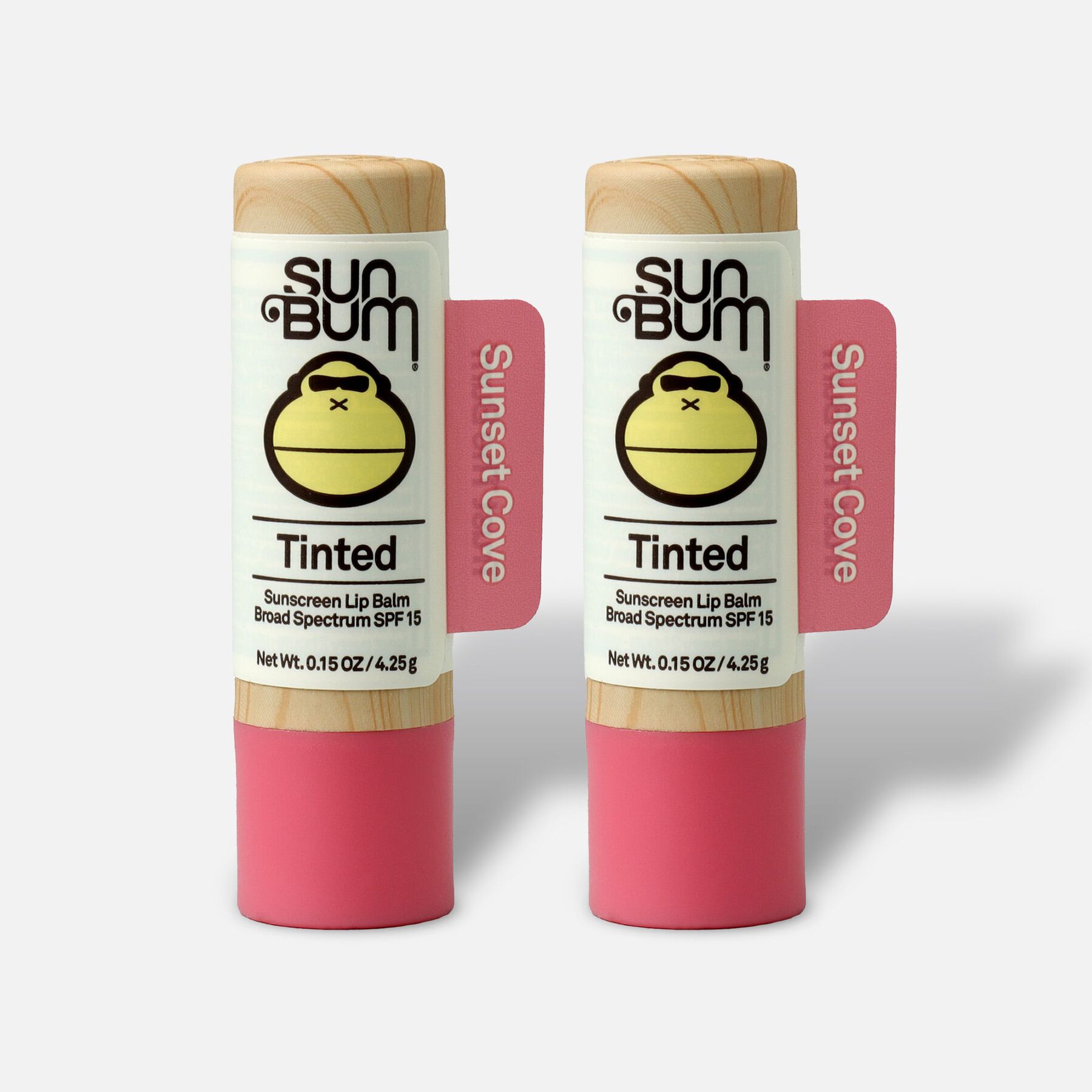 HSA Eligible Sun Bum SPF 15 Tinted Lip Balm, Sunset Cove, .15 oz. (2