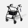 Drive Aluminum Rollator with Fold Up and Removable Back Support, 6" Casters, , large image number 0