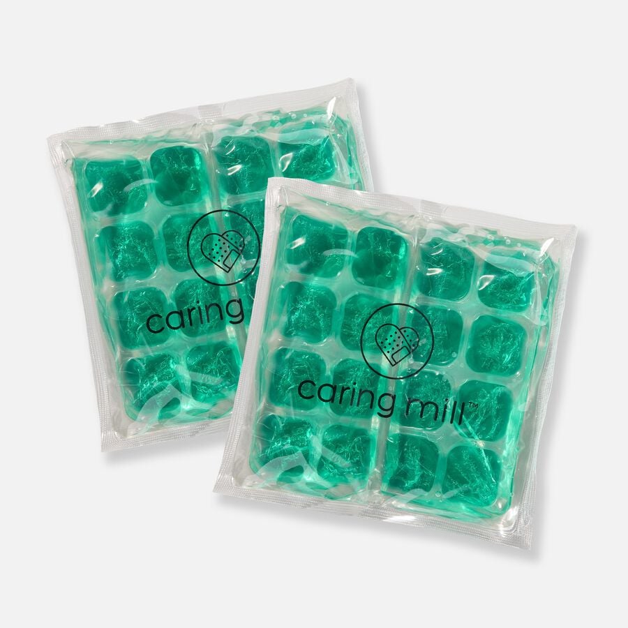 Caring Mill&trade; Icy Gel Cold Pack - Small 6" x 6" (2-Pack), , large image number 0