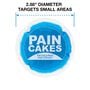 PAINCAKES Mini Cold Packs, 2.88"D , Blue & Purple, 2 ct., , large image number 3
