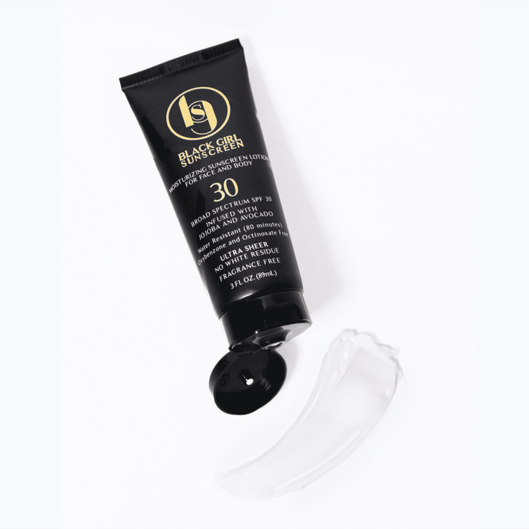 HSA Eligible Black Girl Sunscreen Lotion for Face and Body, SPF 30, 3