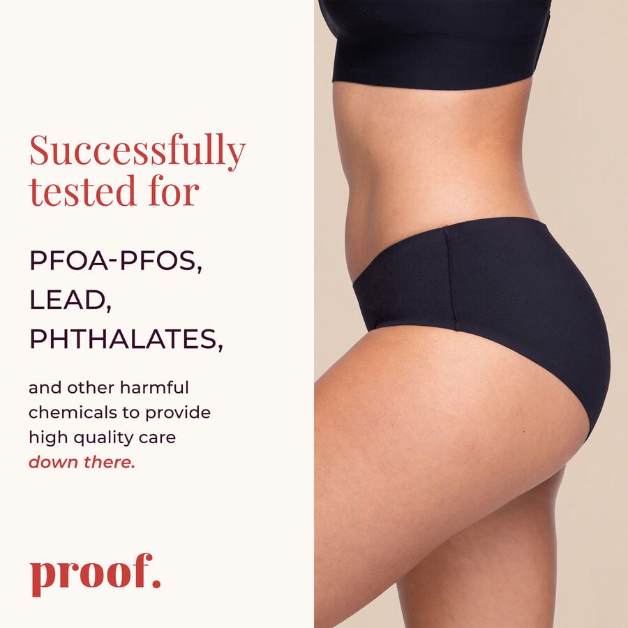Proof® Period Underwear - Brief (3 Tampons/6 tsps), Sand, XS, Sand, large image number 4