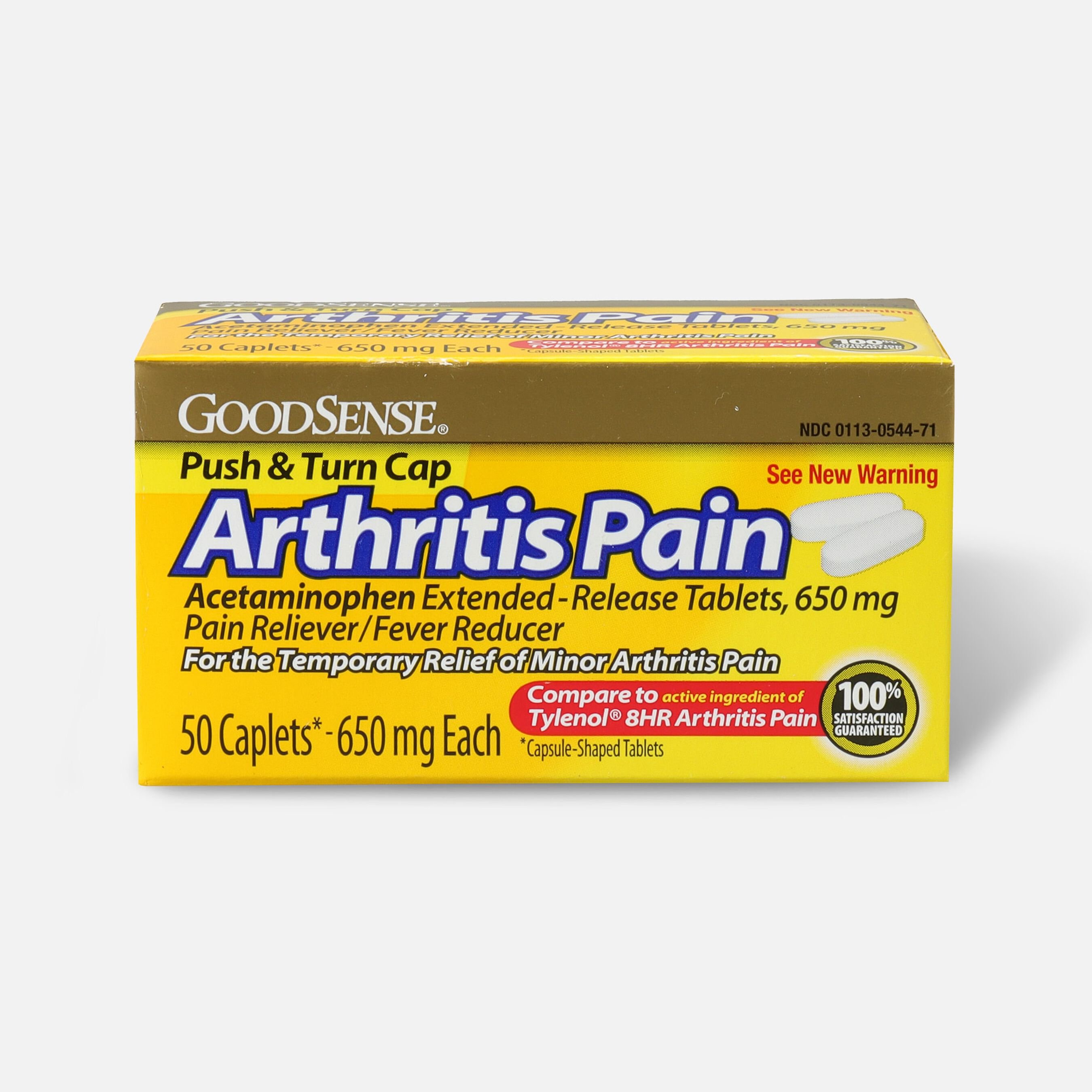 GoodSense® Arthritis Pain Relief 650 mg Extended Release Caplets