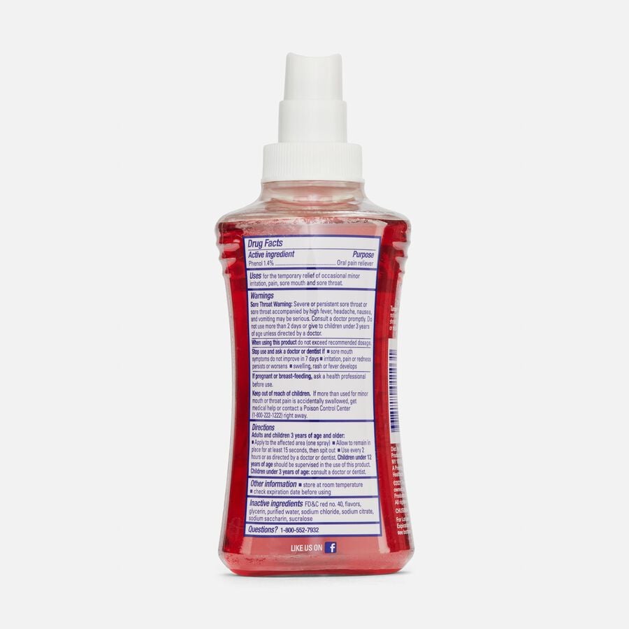 Chloraseptic Cherry Sore Throat Spray, 6 fl oz., , large image number 1