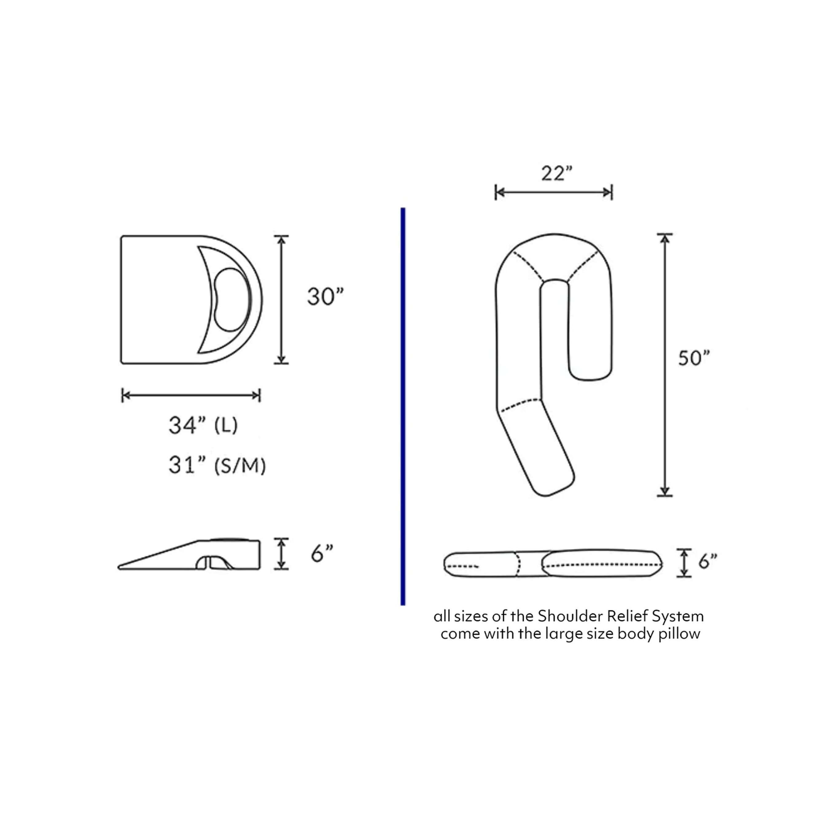 HSA Eligible MedCline Shoulder Relief System, S/M | HSA Eligible