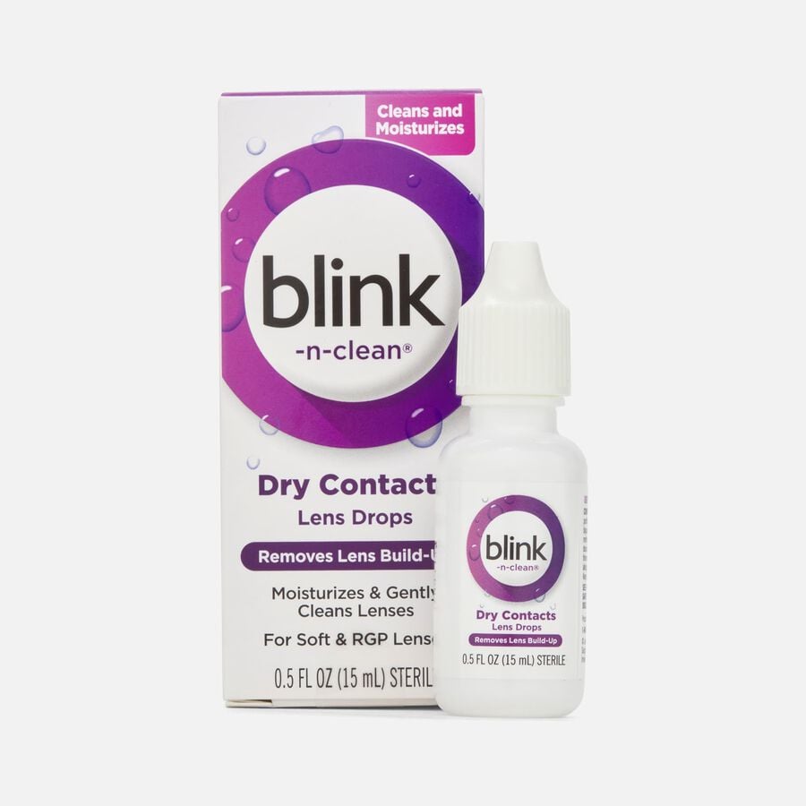 Bausch + Lomb Blink-N-Clean Lens Drops, 0.5 fl oz., , large image number 0