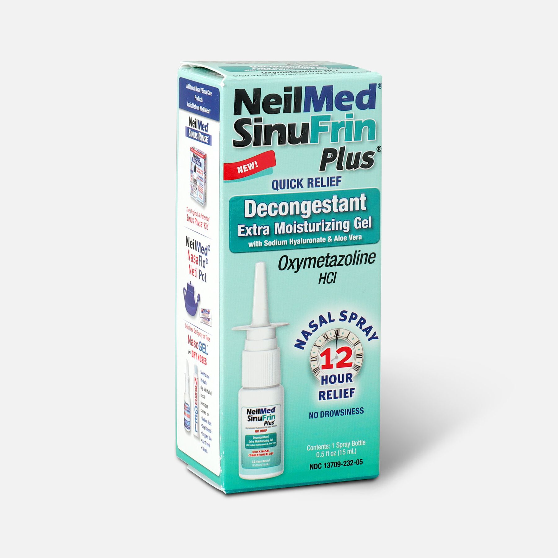 NeilMed SinuFrin Plus™ Decongestant Spray and Moisturizing Gel