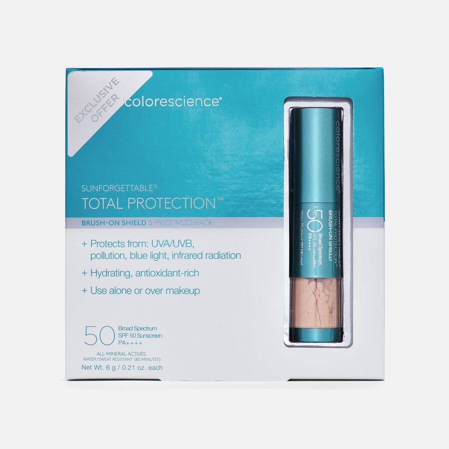 Colorescience Sunforgettable® Total Protection™ Brush-On Shield SPF 50 Multipack, , large image number 1