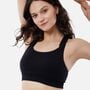 Ingrid + Isabel Basics Seamless Maternity + Nursing Sport Bra, Black, Size S, , large image number 1