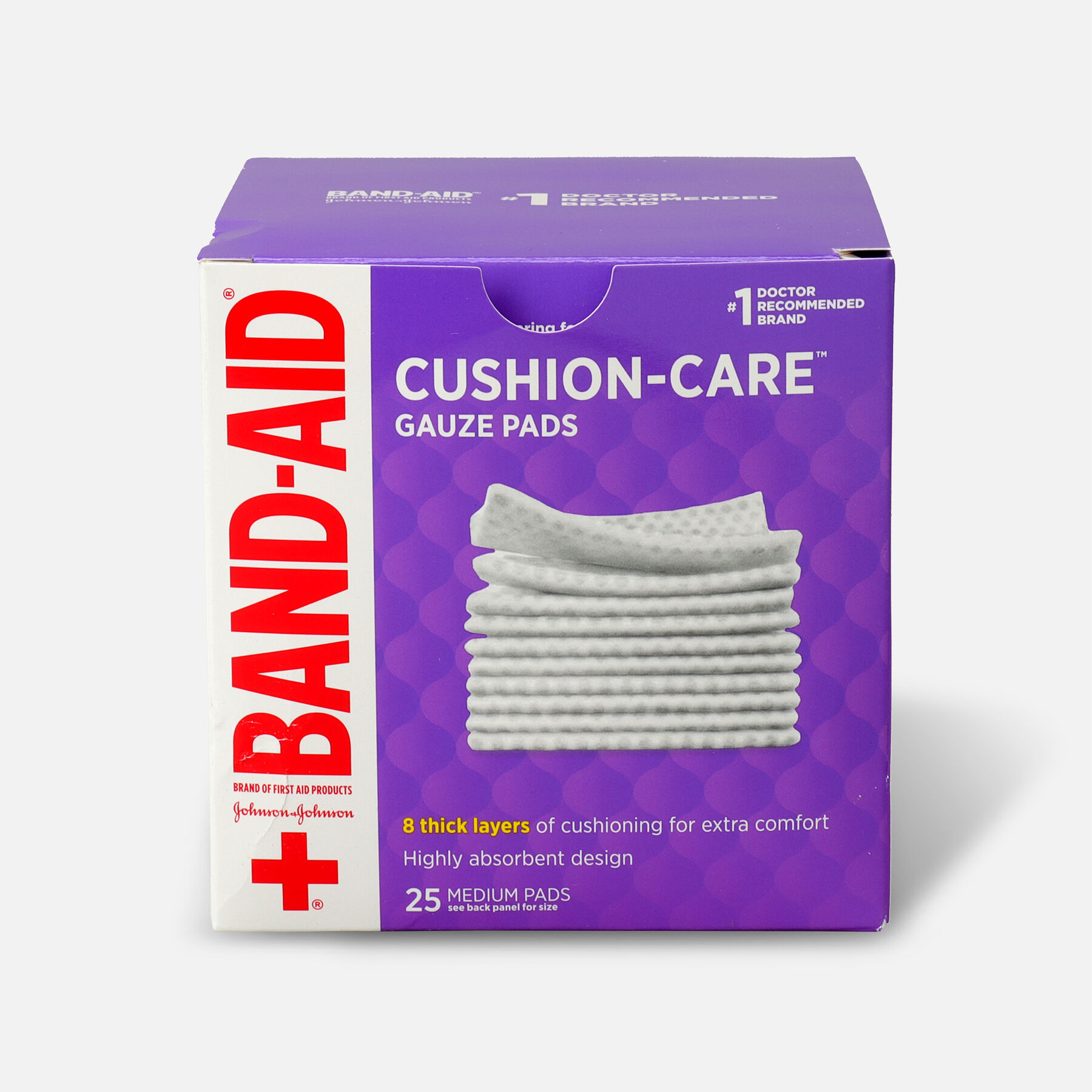 BandAid First Aid Gauze Pads 3x3