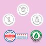 Rael Organic Cotton Core Tampons with Plant Based Compact Applicators - Regular, 18 ct., , large image number 3