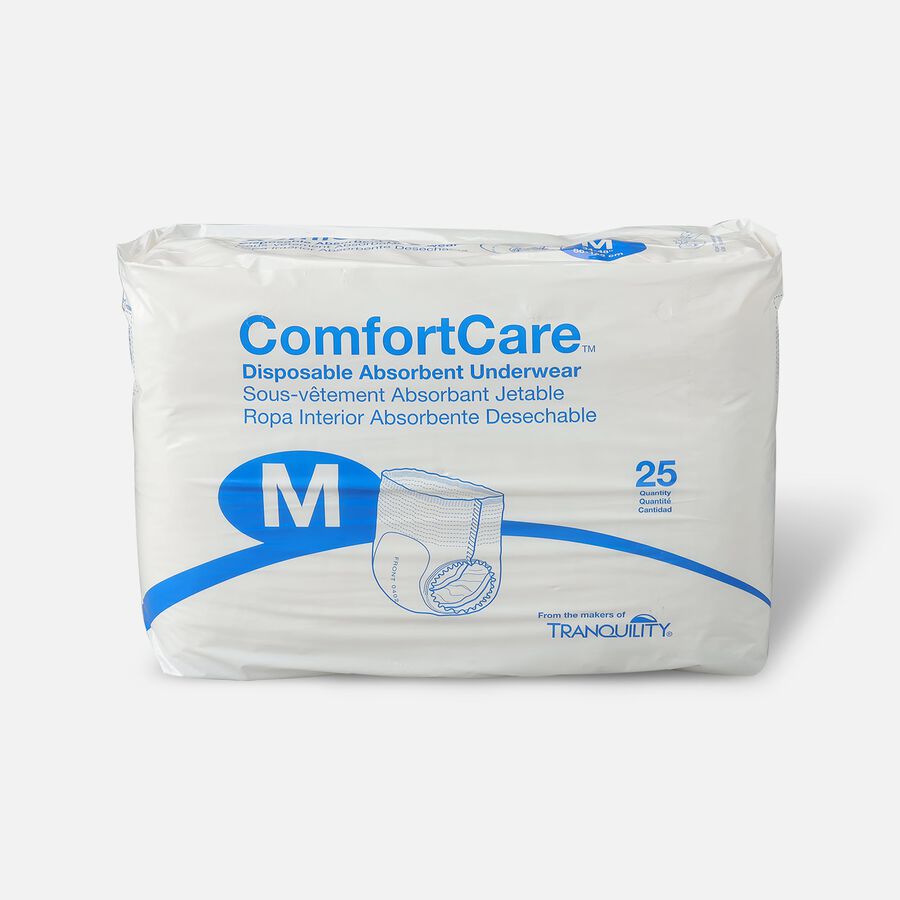 ComfortCare Disposable Brief, Medium 32"-44", , large image number 0