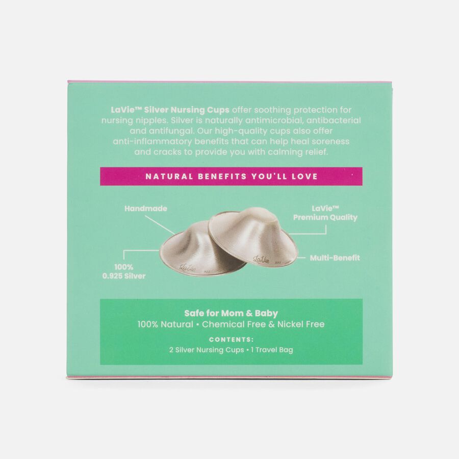 LaVie Silver Nursing Cups Set, Size 1 (Regular), , large image number 3
