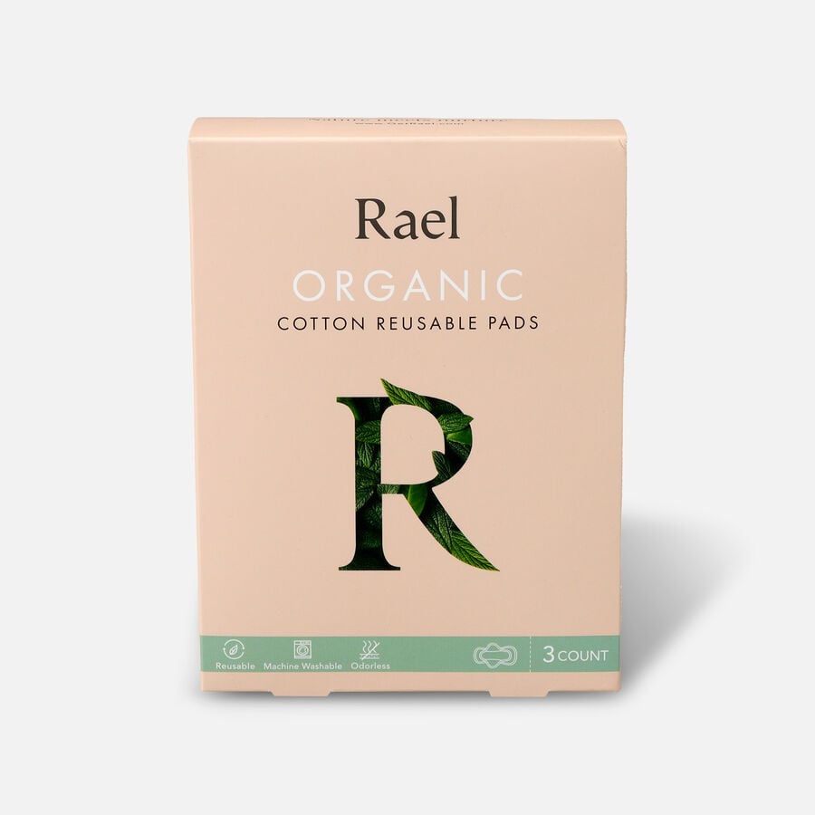 Rael Organic Cotton Reusable Pads
