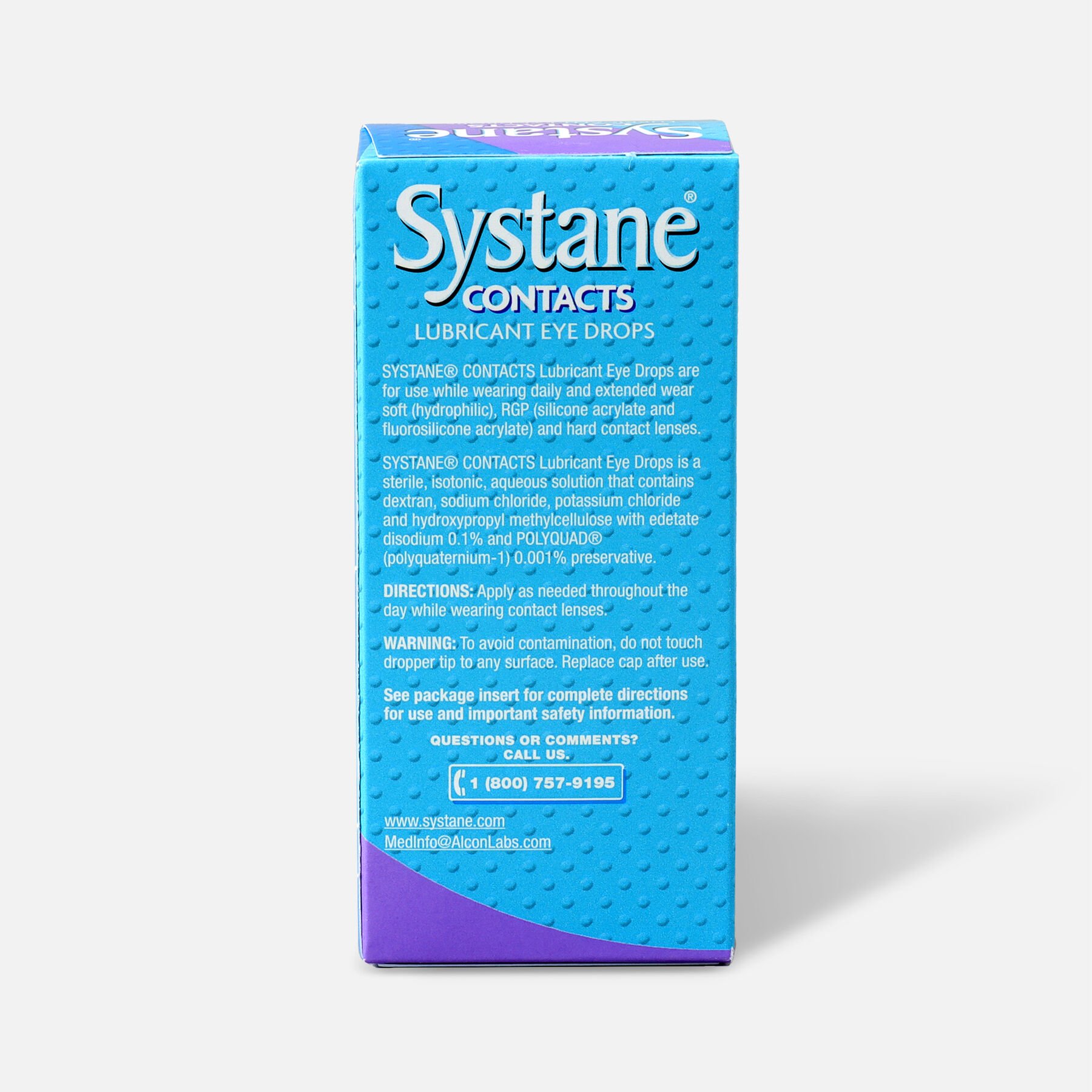 HSA Eligible Systane Soothing Eye Drops for Contacts 12 mL HSA Eligible