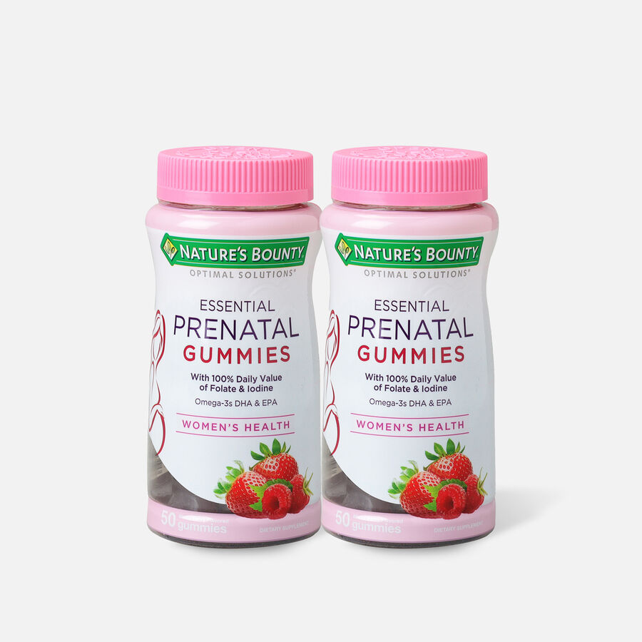 Optimal Solutions Essential Prenatal Gummies, 50 ct. (2-Pack), , large image number 0