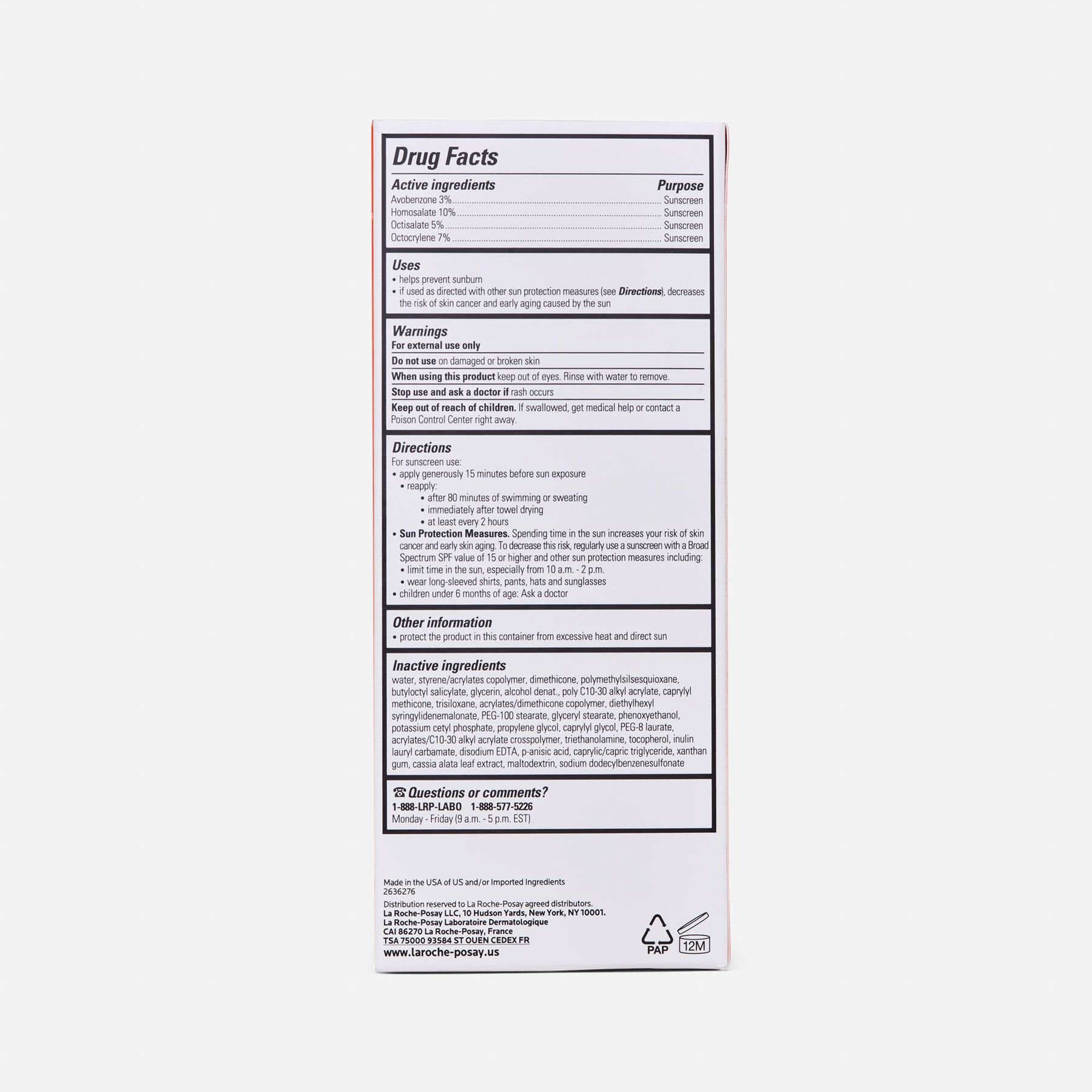 HSA Eligible La RochePosay Anthelios 60 Body and Face Sunscreen Melt