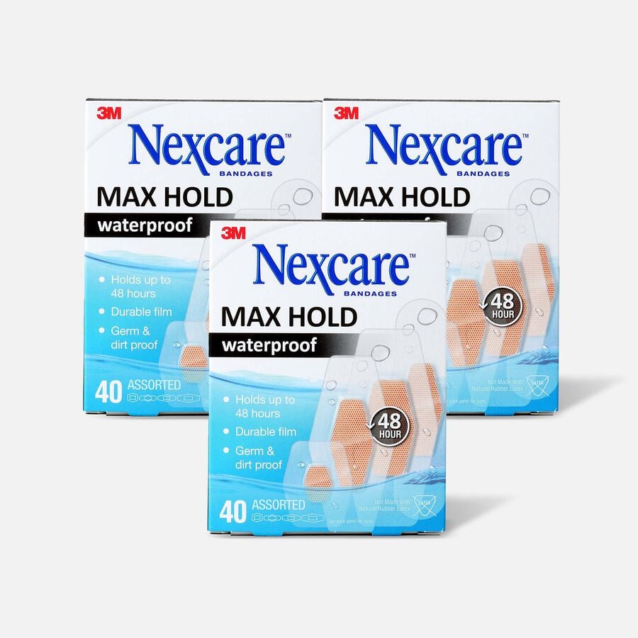 Nexcare Max Hold Bandage Assorted Sizes - 40 ct. (3-Pack), , large image number 0