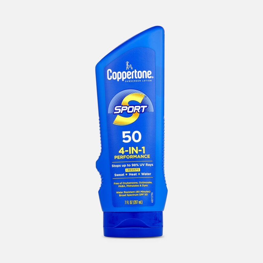 Coppertone Sport Sunscreen Lotion, SPF 50, 7 fl oz., , large image number 0