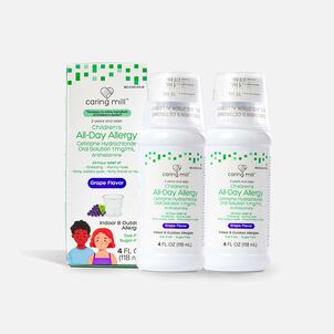Caring Mill™ Children’s Cetirizine Hydrochloride All Day Allergy Oral Solution 4 oz. (2-Pack)