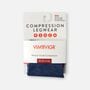 VIM & VIGR Cotton Compression Socks, Heathered Collection Navy, 30-40 mmHg, , large image number 3