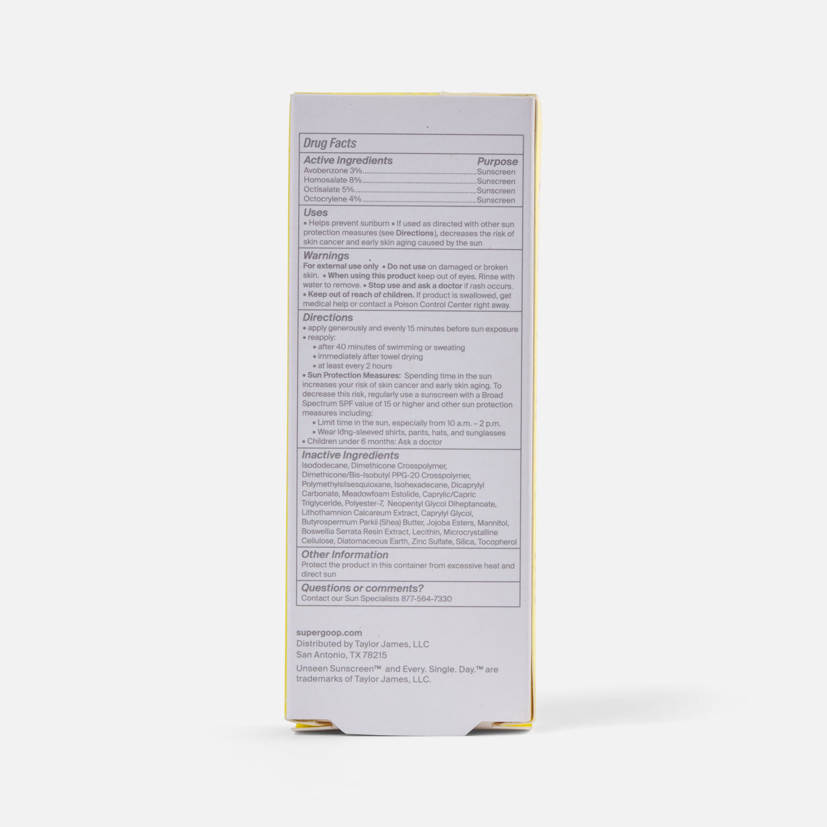 HSA Eligible Supergoop! Unseen Sunscreen, SPF 40, 1.7 fl oz. HSA Eligible