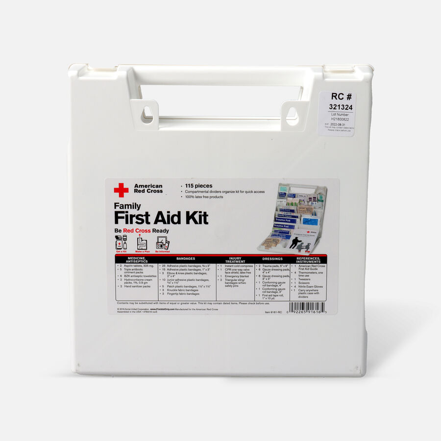 American Red Cross Family Bulk First Aid Kit, 114 ct., , large image number 2