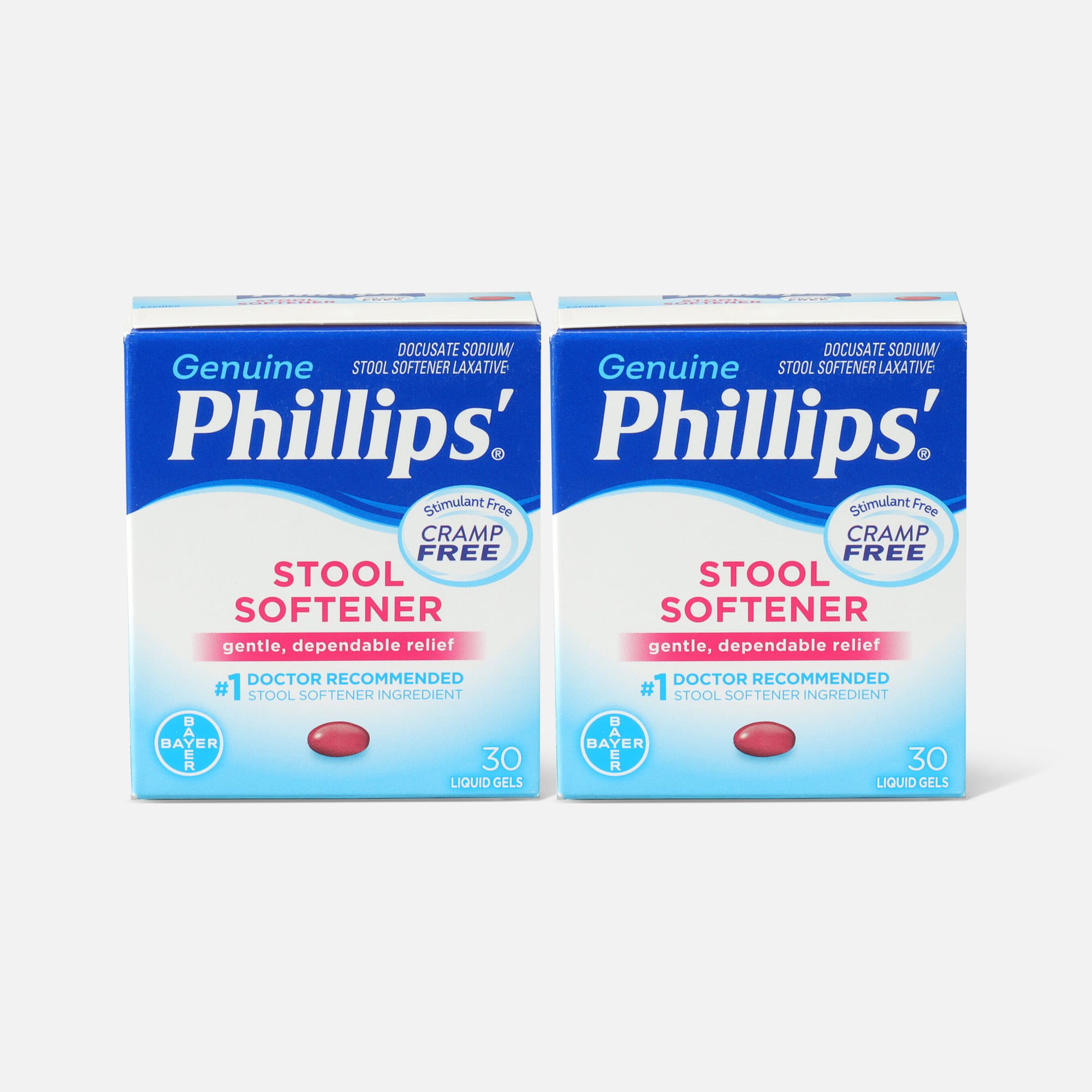 HSA Eligible Phillips' Stool Softener Liquid Gels Liquid Gels, 30 ct