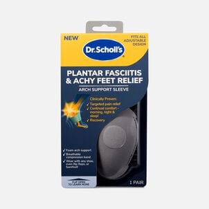 Dr. Scholl&rsquo;s Plantar Fasciitis and Achy Feet Relief Arch Support Sleeve, One Pair