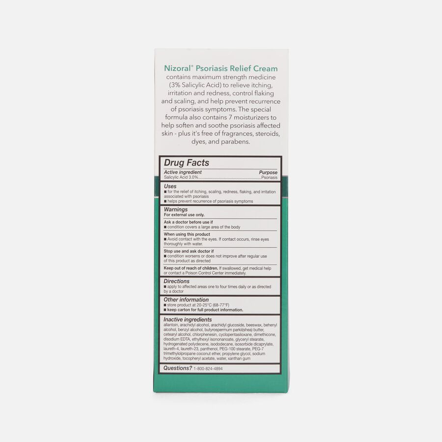 Nizoral Psoriasis Relief Cream, 4 oz, , large image number 1